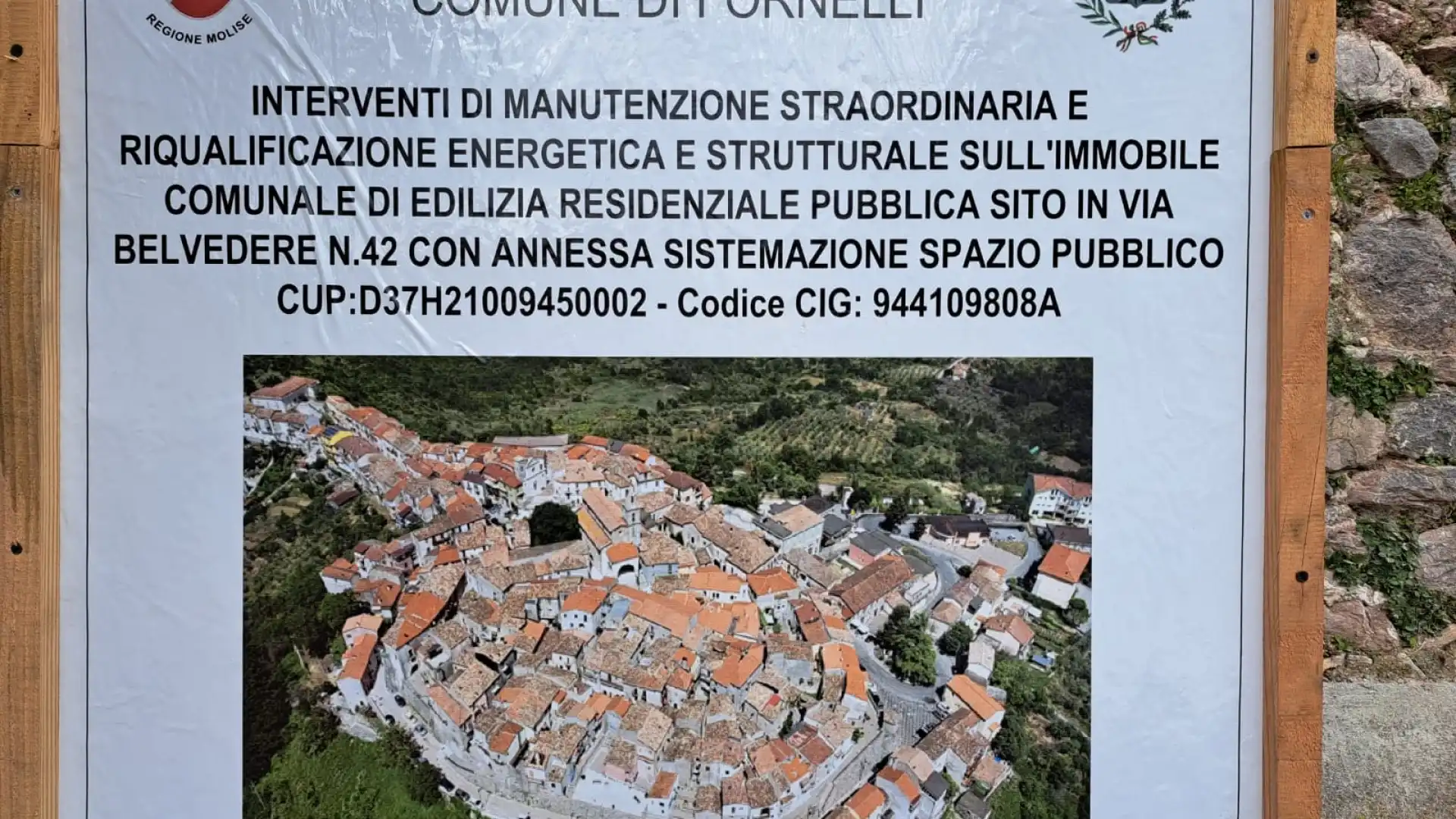 Fornelli: Il "Giardino dell'arte" diventa realtà. Iniziati i lavori per uno dei primi Musei all'aperto della Regione Molise.